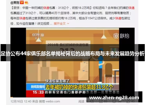 足协公布44家俱乐部名单揭秘背后的战略布局与未来发展趋势分析